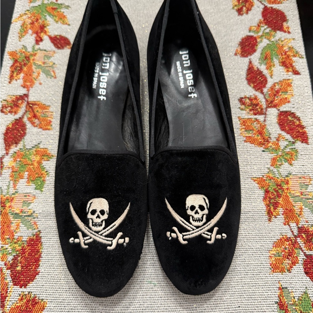 Jon Josef Velvet Loafers